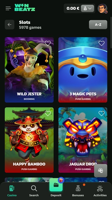 Winbeatz_Mobile_lobby